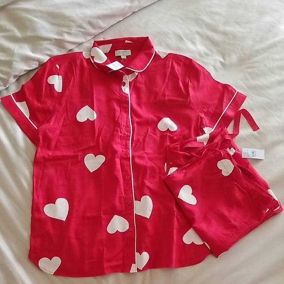 LOFT Other - Hearts Pajamas